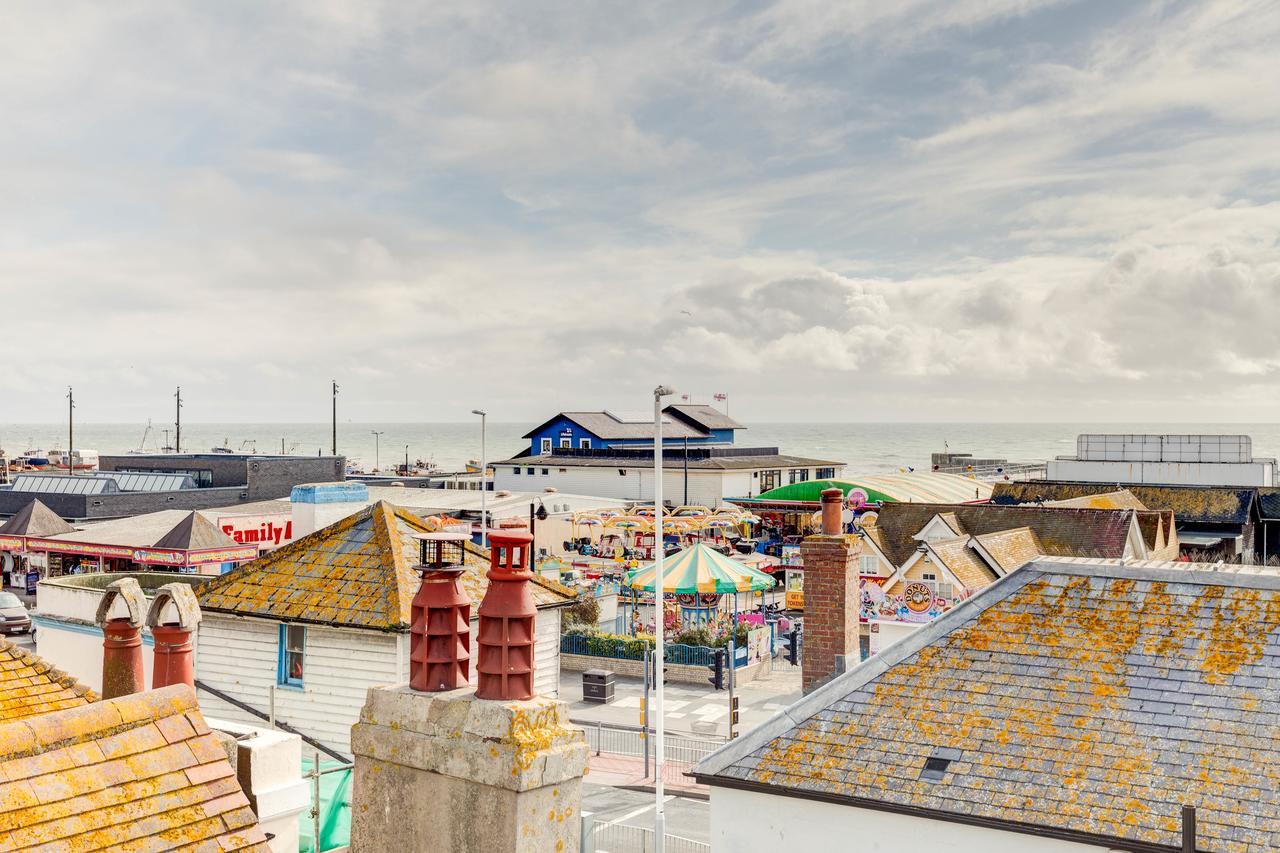 ヘイスティングス Stunning Seaside Georgian Townhouse With Sea Viewsヴィラ エクステリア 写真